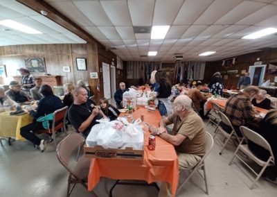 Guests at Thanksgiving Dinner