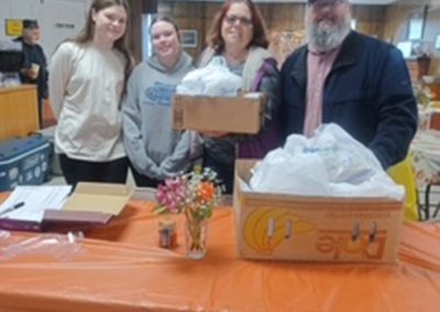 Delivering Thanksgiving Dinner