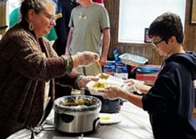 Serving Food